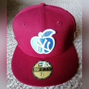 New York Yankees - 7.5" - Hat - New Era - Cardinal - 1999 World Cup Series - New